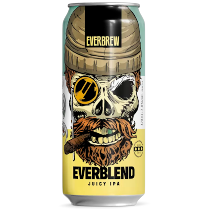 Cerveja Everbrew Everblend Juicy IPA Lata 473ml Imagem de Cerveja Everbrew Everblend Juicy IPA Lata 473ml