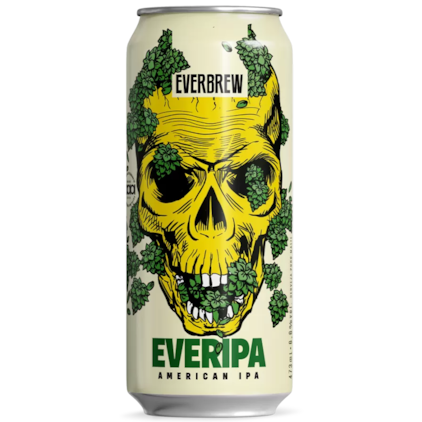 Cerveja Everbrew Everipa American IPA Lata 473ml Imagem de Cerveja Everbrew Everipa American IPA Lata 473ml