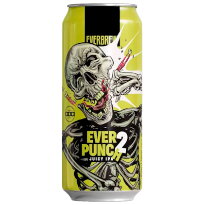 Cerveja Everbrew Everpunch 2 Juicy IPA Lata 473ml Imagem de Cerveja Everbrew Everpunch 2 Juicy IPA Lata 473ml