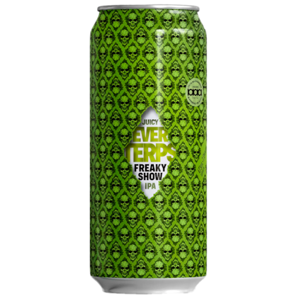 Cerveja Everbrew Everterps Freaky Show Juicy IPA Lata 473ml Imagem de Cerveja Everbrew Everterps Freaky Show Juicy IPA Lata 473ml