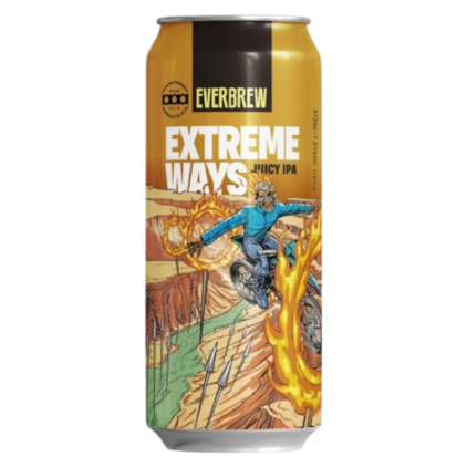 Cerveja Everbrew Extreme Ways Juicy IPA Lata 473ml Imagem de Cerveja Everbrew Extreme Ways Juicy IPA Lata 473ml