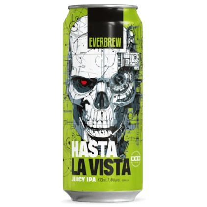 Cerveja Everbrew Hasta La Vista Juicy IPA Lata 473ml Imagem de Cerveja Everbrew Hasta La Vista Juicy IPA Lata 473ml