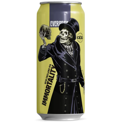 Cerveja Everbrew Immortality New England IPA Lata 473ml Imagem de Cerveja Everbrew Immortality New England IPA Lata 473ml
