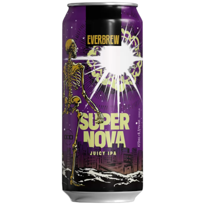 Cerveja Everbrew Supernova Juicy Ipa Lata 473ml Imagem de Cerveja Everbrew Supernova Juicy Ipa Lata 473ml