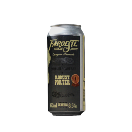 Cerveja Faroeste Emma Blackberry Robust Porter Lata 473ml Imagem de Cerveja Faroeste Emma Blackberry Robust Porter Lata 473ml