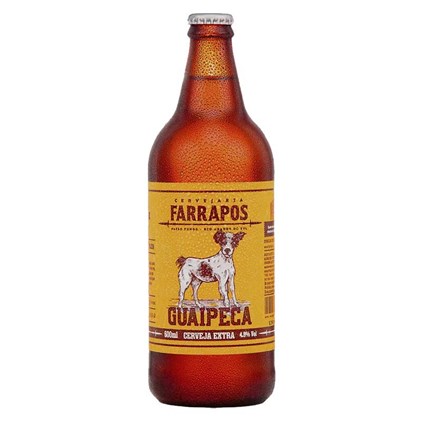 Cerveja Farrapos Guaipeca Pilsen 600ml