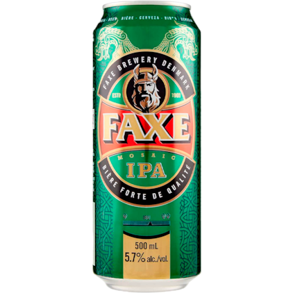 Cerveja Faxe IPA Lata 500ml Imagem de Cerveja Faxe IPA Lata 500ml