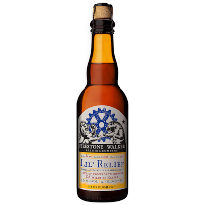 Cerveja Firestone Barrelworks Lilrelief Garrafa 375ml Imagem de Cerveja Firestone Barrelworks Lilrelief Garrafa 375ml