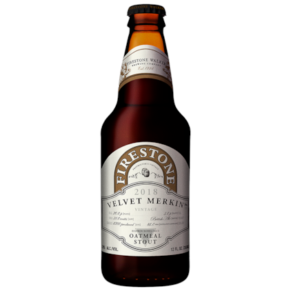 Cerveja Firestone Velvet Merkin Ale Garrafa 355ml Imagem de Cerveja Firestone Velvet Merkin Ale Garrafa 355ml