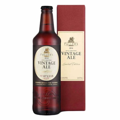 Cerveja Fuller's Vintage Ale 2014 Garrafa 500ML Imagem de Cerveja Fuller's Vintage Ale 2014 Garrafa 500ML