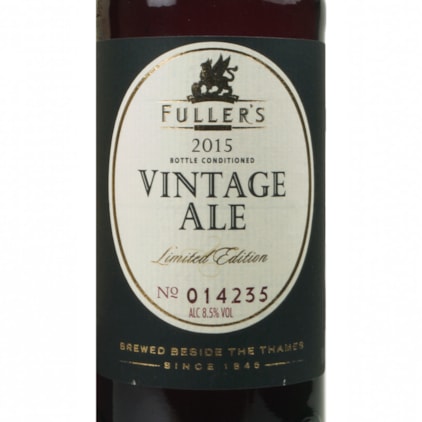 Cerveja Fuller's Vintage Ale 2015 Garrafa 500ml Imagem de Cerveja Fuller's Vintage Ale 2015 Garrafa 500ml