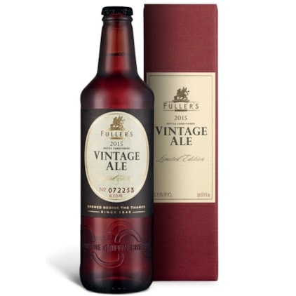 Cerveja Fuller's Vintage Ale 2015 Garrafa 500ml Imagem de Cerveja Fuller's Vintage Ale 2015 Garrafa 500ml