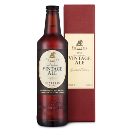 Cerveja Fuller's Vintage Ale 2016 Garrafa 500ml Imagem de Cerveja Fuller's Vintage Ale 2016 Garrafa 500ml