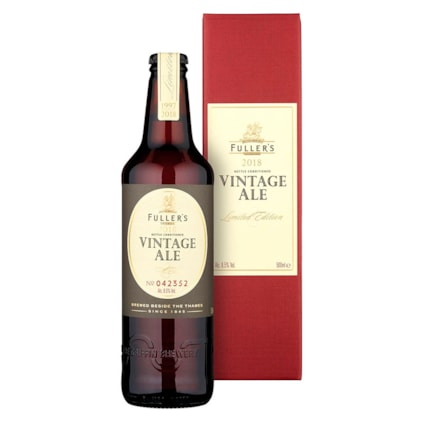 Cerveja Fuller's Vintage Ale 2018 Garrafa 500ml Imagem de Cerveja Fuller's Vintage Ale 2018 Garrafa 500ml