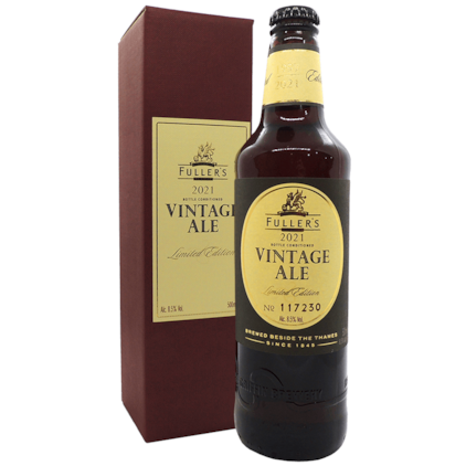 Cerveja Fuller's Vintage Ale 2021 Garrafa 500ml Imagem de Cerveja Fuller's Vintage Ale 2021 Garrafa 500ml