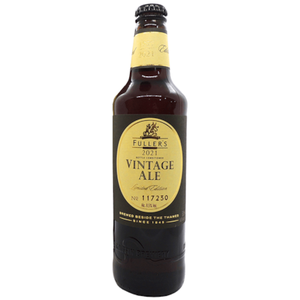 Cerveja Fuller's Vintage Ale 2021 Garrafa 500ml Imagem de Cerveja Fuller's Vintage Ale 2021 Garrafa 500ml