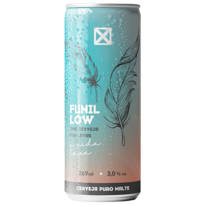 Imagem de Cerveja Funil Low Carb Lata 269ml