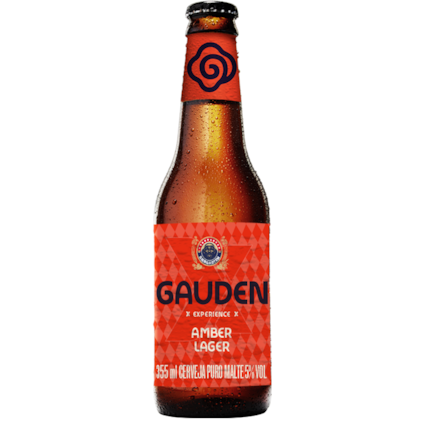 Cerveja Gauden Bier Experience Amber Lager 355 ml Imagem de Cerveja Gauden Bier Experience Amber Lager 355 ml