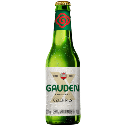 Cerveja Gauden Bier Experience Czech Pils Garrafa 355 ml Imagem de Cerveja Gauden Bier Experience Czech Pils Garrafa 355 ml