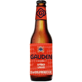 Cerveja Gauden Experience Amber Lager 355 ml
