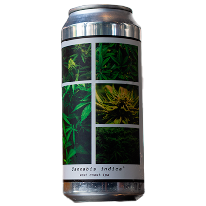 Imagem de Cerveja Greenhouse Cannabis Indica West Coast IPA Lata 473ml (Pré-Venda)