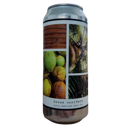 Cerveja Greenhouse Cocos nucifera Juicy American Pale Ale Lata 473ml Imagem de Cerveja Greenhouse Cocos nucifera Juicy American Pale Ale Lata 473ml