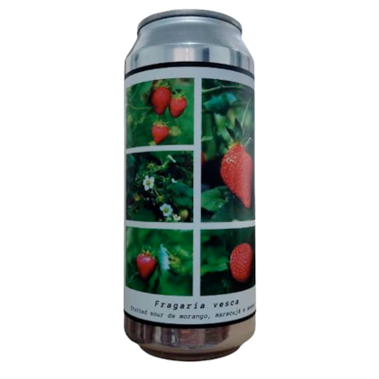 Cerveja Greenhouse Fragaria vesca Fruited Sour Lata 473ml Imagem de Cerveja Greenhouse Fragaria vesca Fruited Sour Lata 473ml