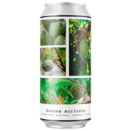 Cerveja Greenhouse Muricata Sour com Graviola Cupuaçu e Cacau Lata 473ml Imagem de Cerveja Greenhouse Muricata Sour com Graviola Cupuaçu e Cacau Lata 473ml