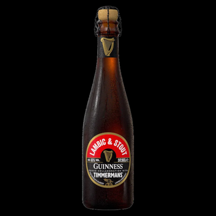 Cerveja Guinness e Timmermans Lambic Stout Garrafa 375ml