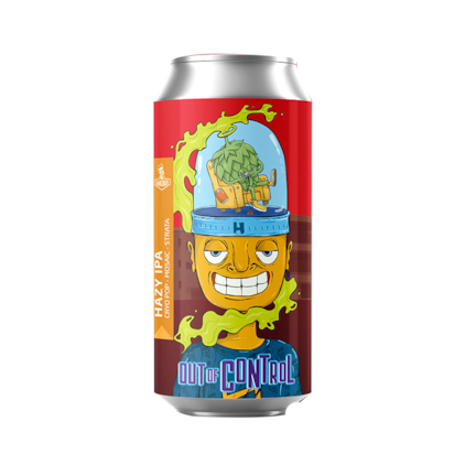Cerveja Hankzbier Out of Control Hazy IPA Lata 473ml Imagem de Cerveja Hankzbier Out of Control Hazy IPA Lata 473ml