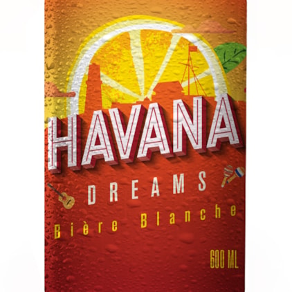 Cerveja Havana Dreams Bière Blanche Garrafa 600ml Imagem de Cerveja Havana Dreams Bière Blanche Garrafa 600ml