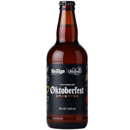 Cerveja Heilige Oktoberfest Rótulo Comemorativo 2025 Garrafa 500ml Imagem de Cerveja Heilige Oktoberfest Rótulo Comemorativo 2025 Garrafa 500ml