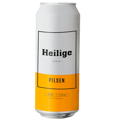 Cerveja Heilige Pilsen Lata 473ml Imagem de Cerveja Heilige Pilsen Lata 473ml