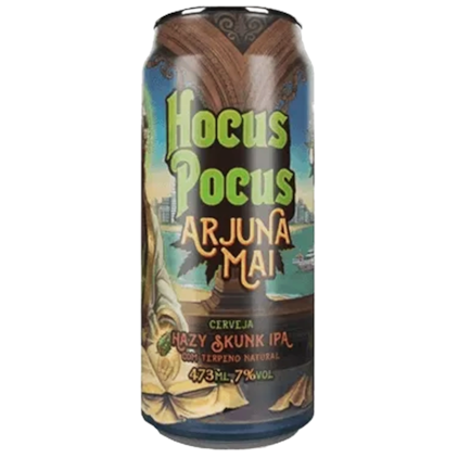 Imagem de Cerveja Hocus Pocus Arjuna Mai Hazy Skunk IPA Lata 473ml