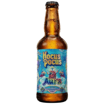 Cerveja Hocus Pocus Aura Session Hazy IPA Garrafa 500ml Imagem de Cerveja Hocus Pocus Aura Session Hazy IPA Garrafa 500ml