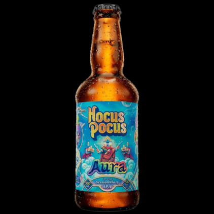 Cerveja Hocus Pocus Aura Session Hazy IPA Garrafa 500ml