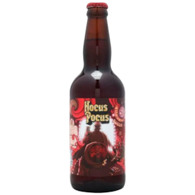 Cerveja Hocus Pocus Coffee Hush Amber Ale Garrafa 500ml