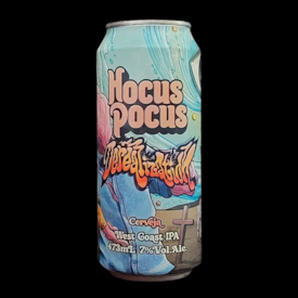 Cerveja Hocus Pocus Derealization West Coast IPA SMaSH Lata 473ml