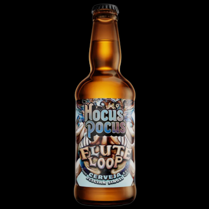 Cerveja Hocus Pocus Flute Loop Belgian Ale Garrafa 500ml