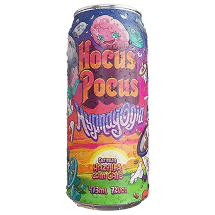 Cerveja Hocus Pocus Hypnagogia NEIPA Lata 473ml (Pré- Venda) Imagem de Cerveja Hocus Pocus Hypnagogia NEIPA Lata 473ml (Pré- Venda)
