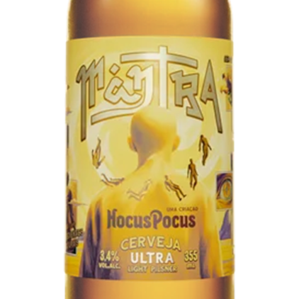 Imagem de Cerveja Hocus Pocus Mantra Ultra Light Pilsner Garrafa 355ml