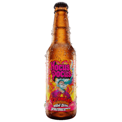 Cerveja Hocus Pocus Orange Sunshine Blond Ale Garrafa 355ml Imagem de Cerveja Hocus Pocus Orange Sunshine Blond Ale Garrafa 355ml
