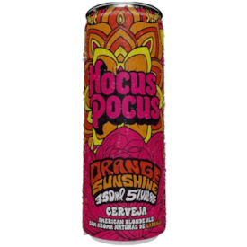 Cerveja Hocus Pocus Orange Sunshine Blonde Ale Lata 350ml