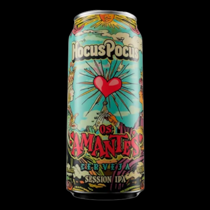 Cerveja Hocus Pocus Os Amantes Session IPA Lata 473ml