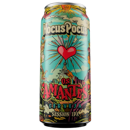 Cerveja Hocus Pocus Os Amantes Session IPA Lata 473ml (Pré- Venda)