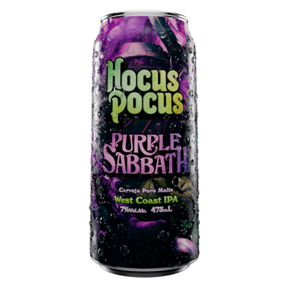 Imagem de Cerveja Hocus Pocus Purple Sabbath West Coast Ipa Lata 473ml