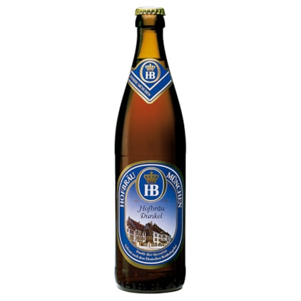 Cerveja Hofbrau Dunkel Garrafa 500ml Imagem de Cerveja Hofbrau Dunkel Garrafa 500ml