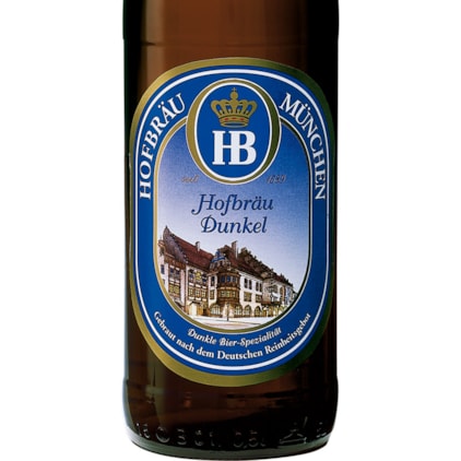 Cerveja Hofbrau Dunkel Garrafa 500ml Imagem de Cerveja Hofbrau Dunkel Garrafa 500ml
