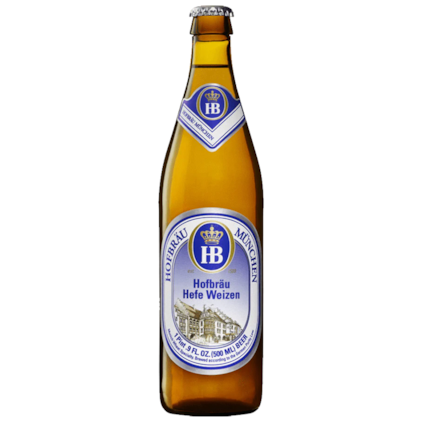 Cerveja Hofbrau Hefe Weizen Garrafa 500ml Imagem de Cerveja Hofbrau Hefe Weizen Garrafa 500ml
