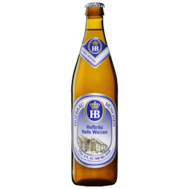 Cerveja Hofbrau Hefe Weizen Garrafa 500ml (Pré- Venda)